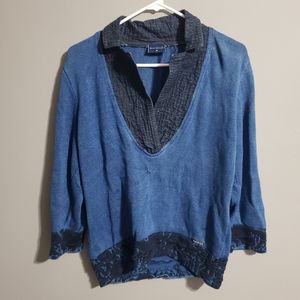 Blue Willi's sweater size M